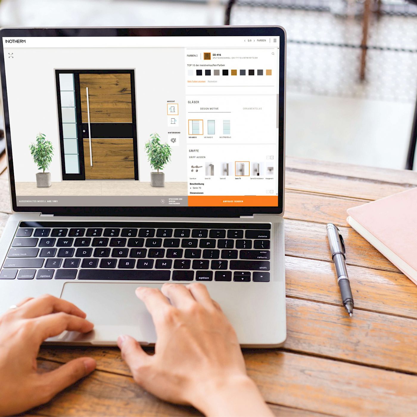 Konfigurieren Sie jetzt selbst Ihre Haustür!